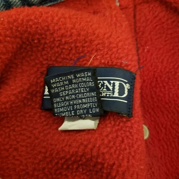 Lands End Women's fleece Insulated jeans size 12R - Picture 4 of 4